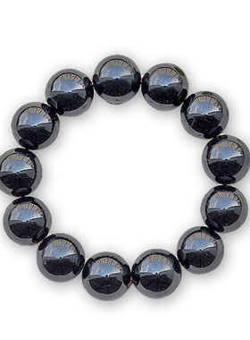 碧雅黑碧玺手链黑色水