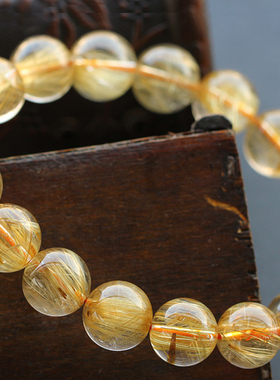 碧雅发晶手链一物一图顺发猫眼