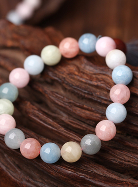 单圈手链天然摩根石