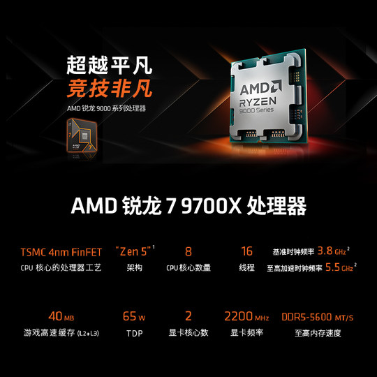 R79700X processor with MSI motherboard