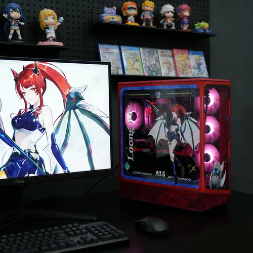 【林树推荐】MSI/微星限量版魔龙姬电脑主机98X3D台式机5070Ti/5080显卡DIY组装机可选270K/265KF三角洲游戏 - 图0