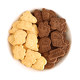 Line puppy cake decoration biscuits edible ornaments