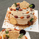 Chestnut Biscuit Internet celebrity cake decoration ornaments