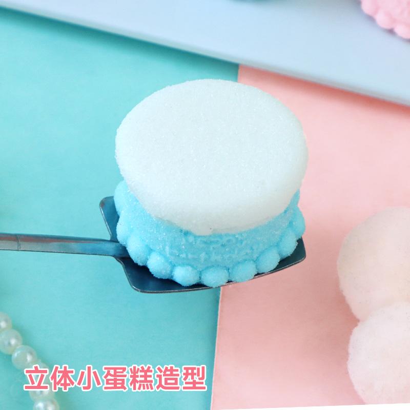 迷你小蛋糕棉花糖装饰摆件3D卡通立体软糖果儿童生日甜品点缀装扮 - 图2