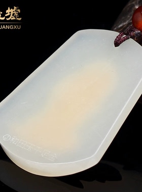 足金和田玉吊坠金镶玉玉坠生肖项坠挂件加工HTJ135