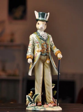 方亚floyd美式乡村风陶瓷大摆件