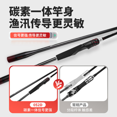 威研海筏竿1.5-1.73米富士导环ax筏钓杆近海船排筏黑鲷桥筏竿套装 - 图3