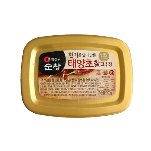 Pure Park Hot Sauce 200g Корейский острый соус вкуса бибимбап корейский импортный соус из рисового пирога соус соус бибимбап