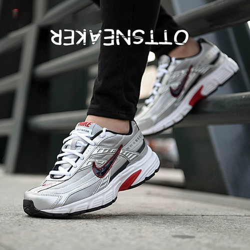 Nike, металлическая серебряная спортивная обувь подходит для мужчин и женщин