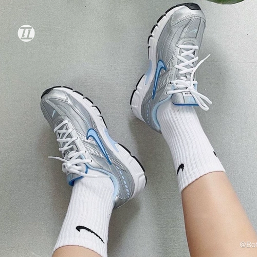 Nike, металлическая серебряная спортивная обувь подходит для мужчин и женщин