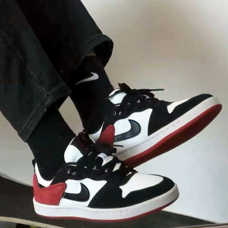 耐克NIKE SB ALLEYOOP 男子简版DUNK复古低帮休闲板鞋CJ0882-102 - 图0