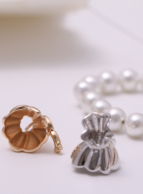 DIY珍珠配件s925纯银多功能二用可拆卸复古气质项坠项链坠配饰品