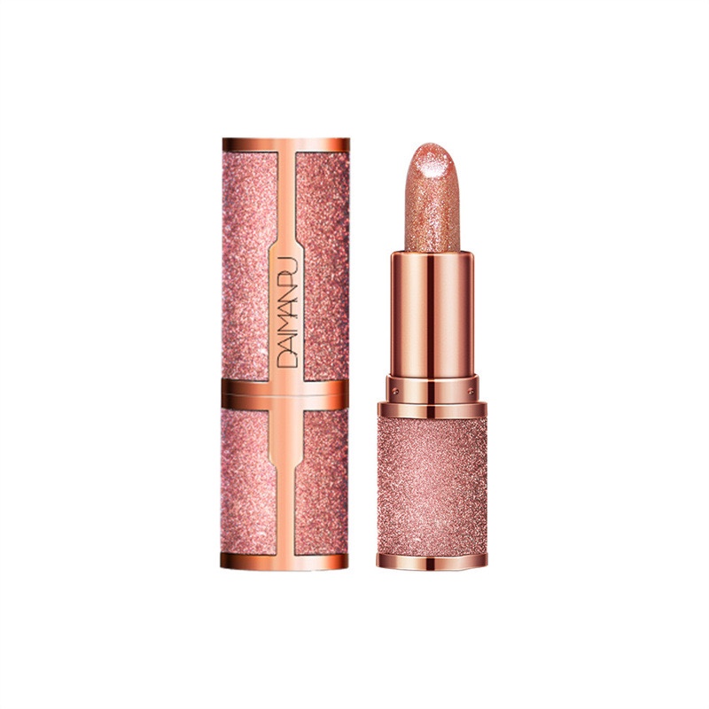 Glitter Matte Temperature Change Lipstick Waterproof Long - 图3