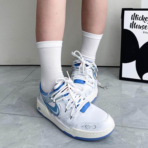 球鞋定制 Nike Full Force 知江晚清冷晕染国风百搭低帮男女板鞋 - 图0