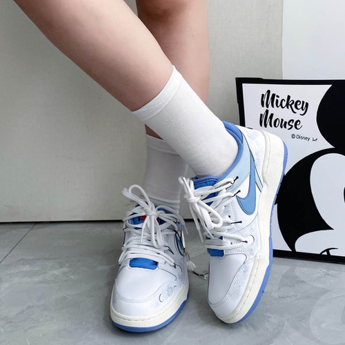 球鞋定制 Nike Full Force 知江晚清冷晕染国风百搭低帮男女板鞋 - 图2