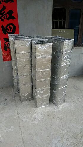 包邮户外垃圾桶内胆垃圾箱不锈钢镀锌板白铁皮圆形方形桶内桶定做 - 图2
