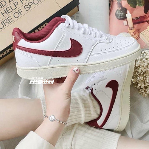 向往体育 Nike/耐克 Court Vision女子经典休闲板鞋DH3158 FQ8892 - 图2