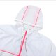 UA Under Armour Men's Hooded Woven Sports Running Jacket Jacket Sun Protection Skin Jacket ສີຂາວ 1374229