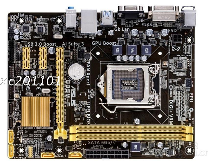 保1年 Asus/华硕B85M-F/K B85主板 支持1150针 DDR3 集成显卡 H81 - 图0