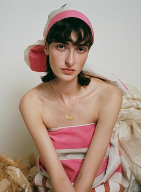 西班牙复古小牛中古手工项链