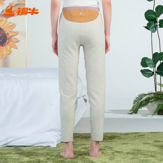 Tongniu Sunflower Far Infrared Protective Liquid Warm Velvet Women's Pants 2025 Winter New Knee Pads and Waist Guards Autumn Pants VK286