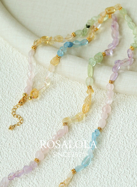 ROSALOLA 邂逅彩色·浪漫低饱和度项链·LOLA系列 122246
