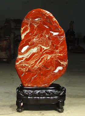 大型南非红碧玉落地摆件天然原石原色客厅玄关别墅酒店门厅装饰品