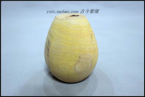 古今紫缘宜兴紫砂壶陶艺紫陶坭兴陶手工制作圆壶口用木鸡蛋木鸡子 - 图2