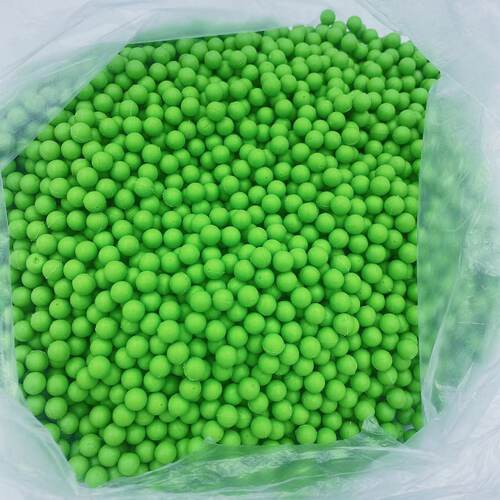 儿童玩具枪软子弹软胶弹7.2mm软胶球5号软度中硬材质塑料辨色珠子 - 图0