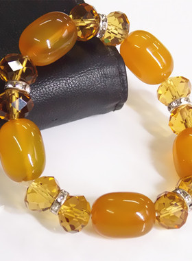 红玛瑙水晶多色可选玉石手链