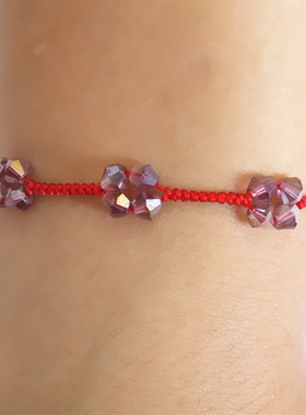 串珠长短元素本命年小礼物手绳