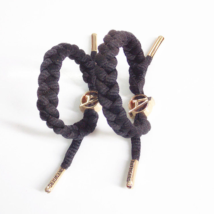 英雄联盟手链经典漫威系列手链黑豹款复仇者联盟超级英雄手工编织鞋带调节手链