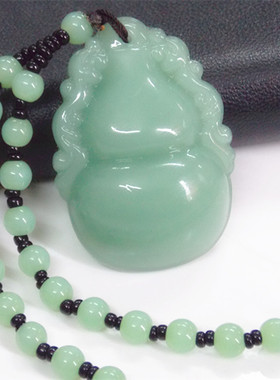 琉璃缅甸翡翠挂件吊坠项链