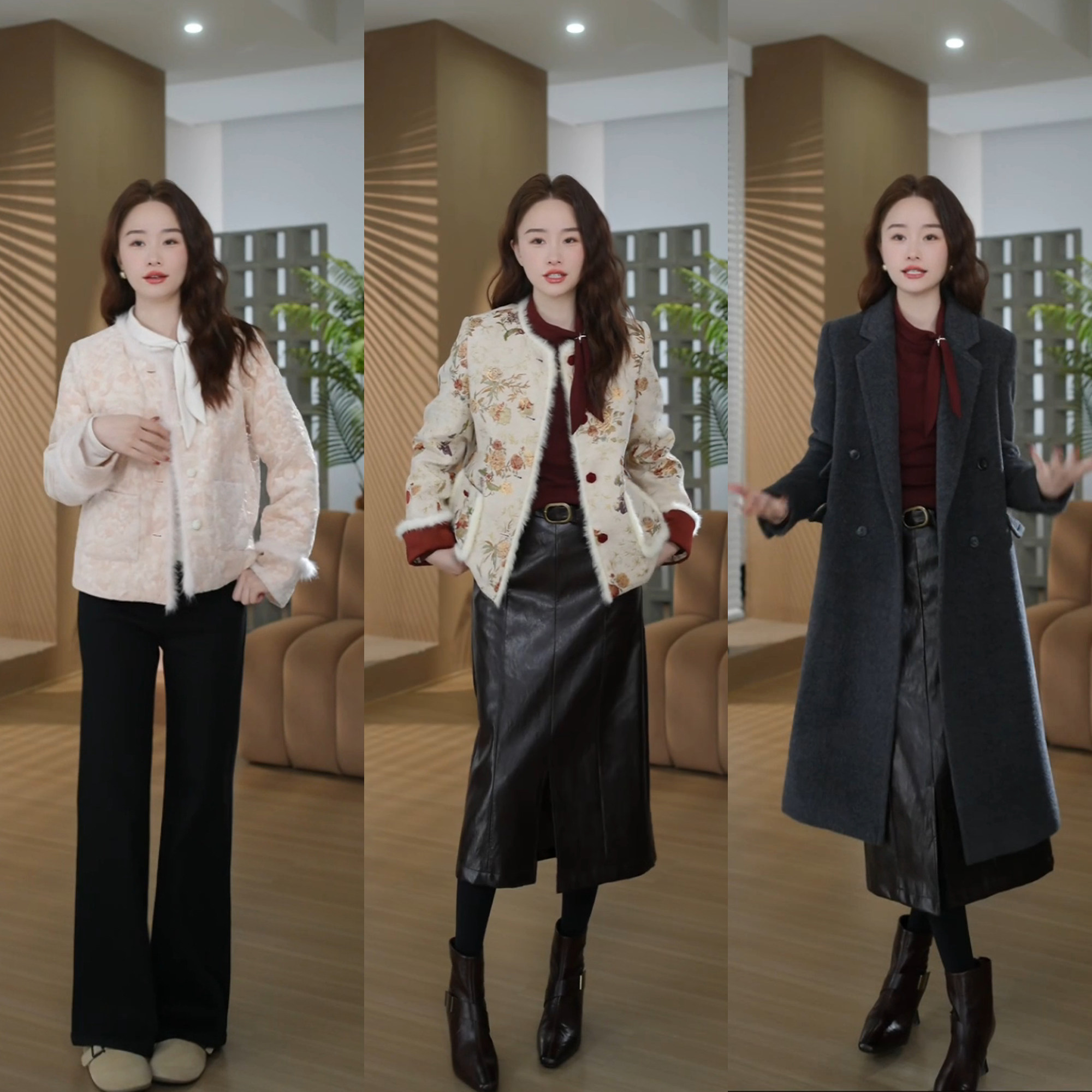 邱莹莹 HELA AOMI “兔耳朵”造型感千金风飘带打底针织衫,淘宝优惠券,粉丝福利购,淘宝优惠卷