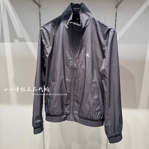 CK Jeans专柜正品 2026春夏新款男士休闲运动立领行政外套4RF520G - 图0
