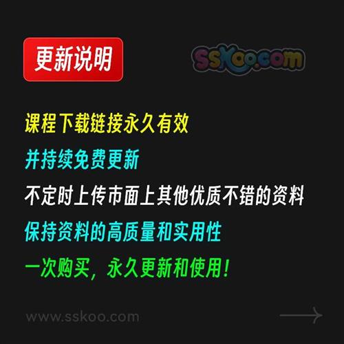 全套资料动画MG制作视频教学课程动效设计零基础自学培训教程AE