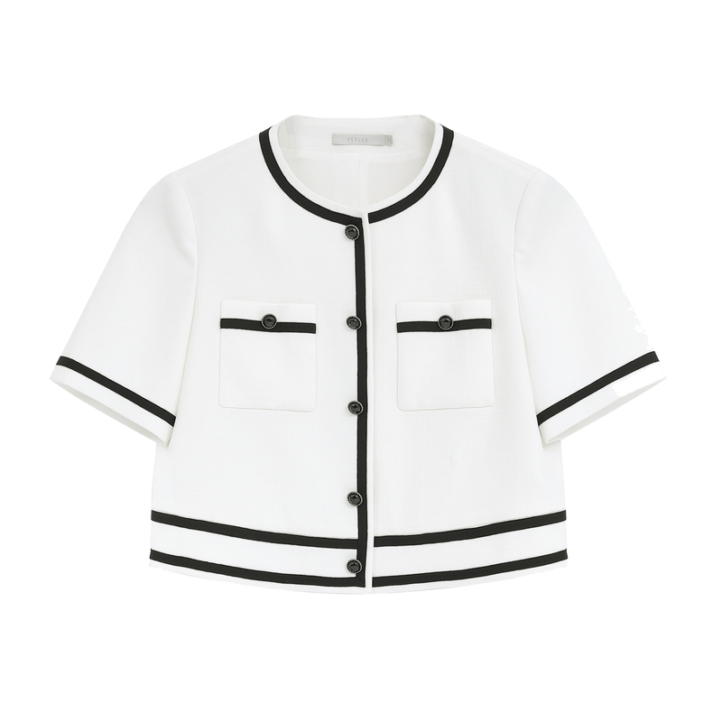  peoleo飘蕾短外套