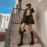 Martens, универсальные высокие сапоги, ботинки, коллекция 2023, стройный силуэт