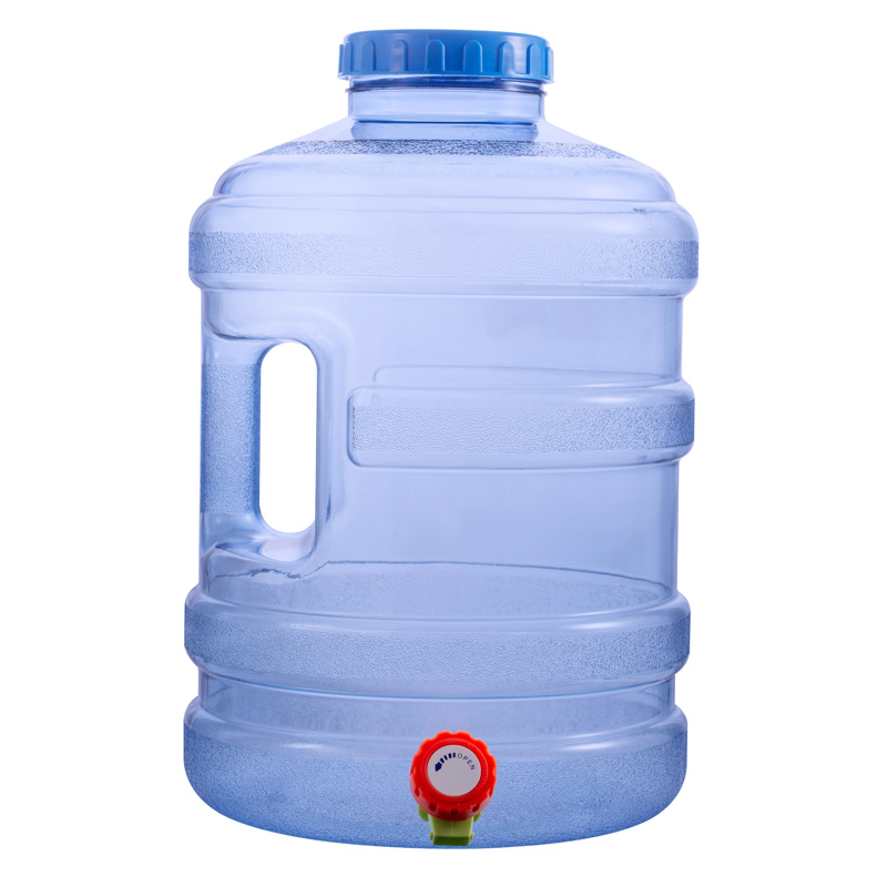 PC加厚食品级材质户外车载 圆形大口径矿泉水桶 饮用纯净水储水桶 - 图3