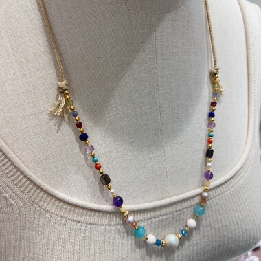 原创多宝长款项链毛衣链两戴款式