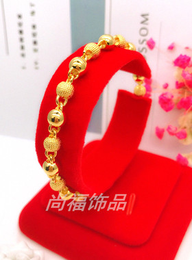 转运手链圆珠情侣久不掉色