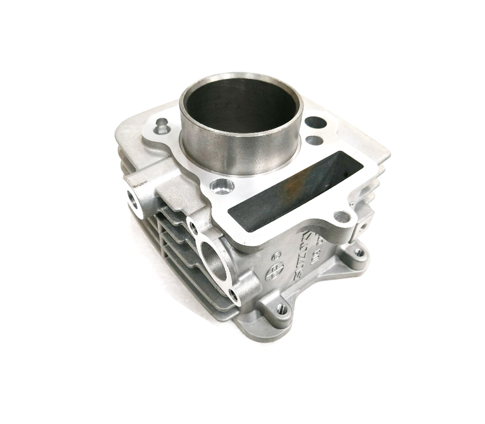 适用轻骑铃木丽至小海豚QS110T-2/3套缸气缸汽缸活塞活塞环钢垫 - 图0