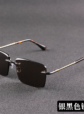 墨镜茶水晶时尚风可配近视太阳镜