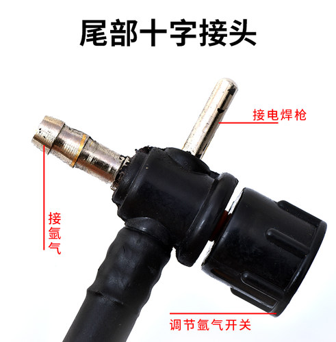 氩弧焊枪QQ300A-1划弧枪焊把线150-1十字阀接头简易焊枪土把配件 - 图3