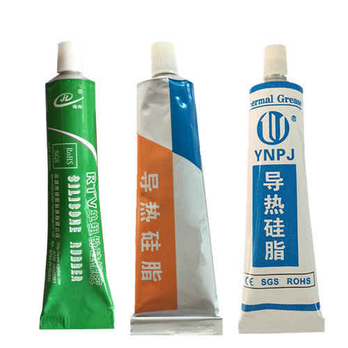 CPU电脑散热器导热硅脂 LED灯耐高温散热膏1kg 导热固化胶 防水胶 - 图2