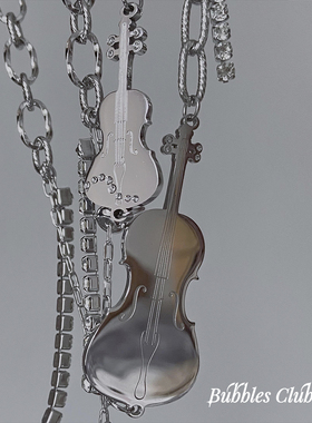 bubblesclub冬日四重奏项链闪钻