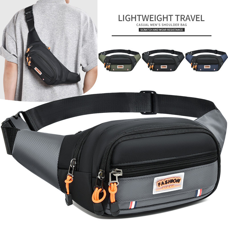 新款运动包腰包男女户外多功能防水耐磨大容量收银生意包手机腰包,淘宝优惠券,粉丝福利购,淘宝优惠卷