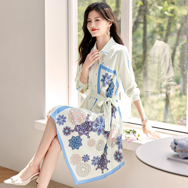 Baiyi Xiuzi 2025 spring new dress