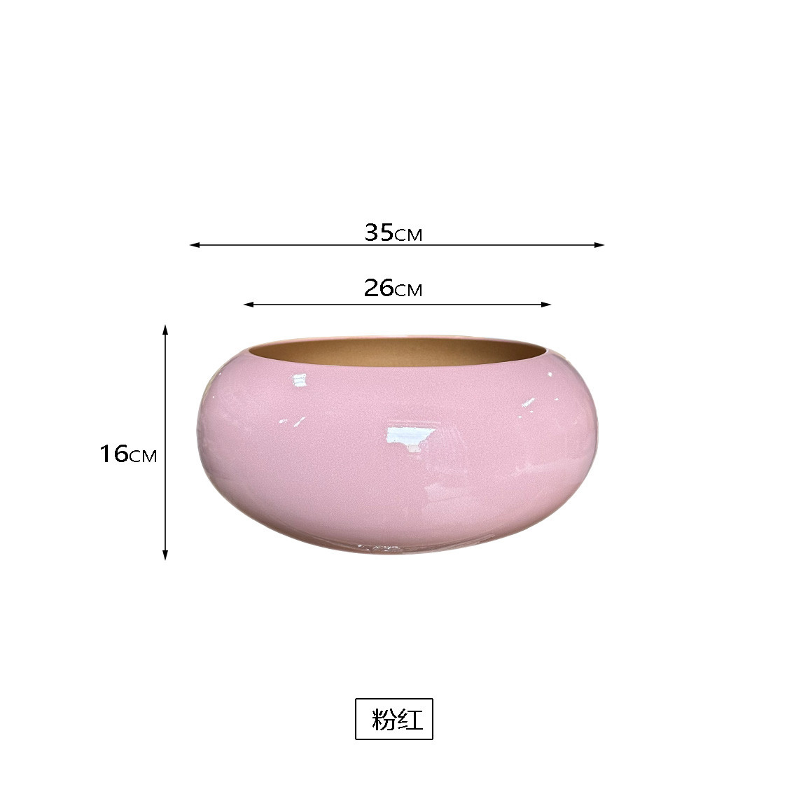 特大号蝴蝶兰花盆简约轻奢设计创意个性蝴蝶兰百搭花器桌面有孔,淘宝优惠券,粉丝福利购,淘宝优惠卷