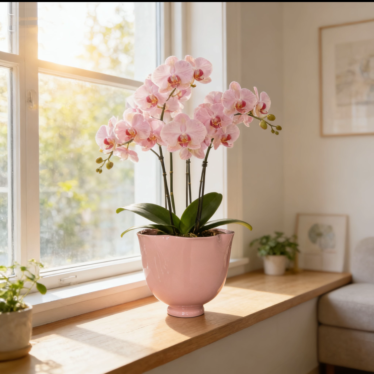 特大号蝴蝶兰大惠兰花盆轻奢设计创意个性蝴蝶兰百搭花器桌面有孔,淘宝优惠券,粉丝福利购,淘宝优惠卷